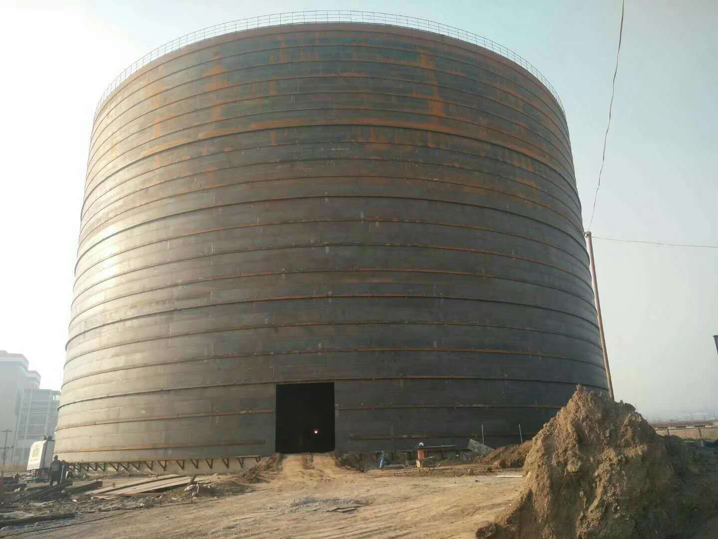 奎屯承建大型钢板库的好处及原理