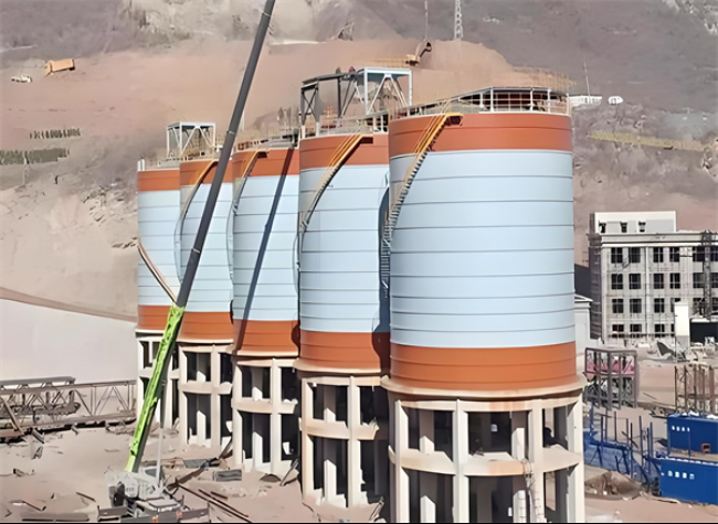 奎屯高架钢板仓