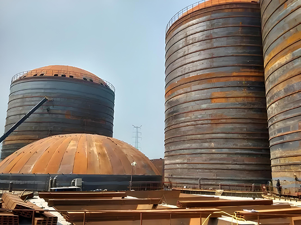 奎屯焦粉钢板仓